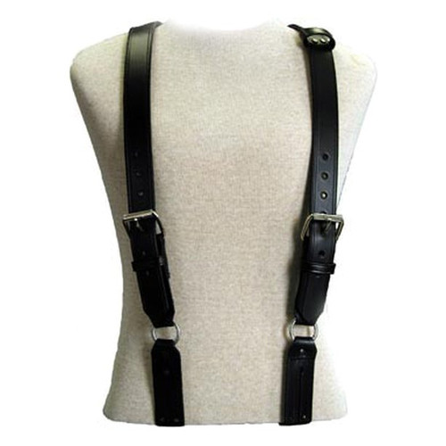Boston Leather Leather Firefighter Suspenders 9175