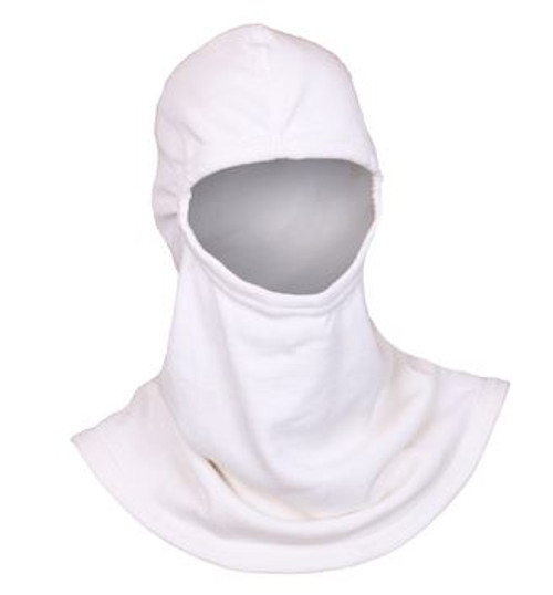Majestic White Double Ply 20 Inch Flared 100% Nomex Hood F-20
