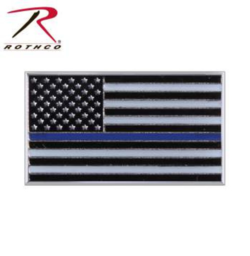 Thin Blue Line Flag Pin 