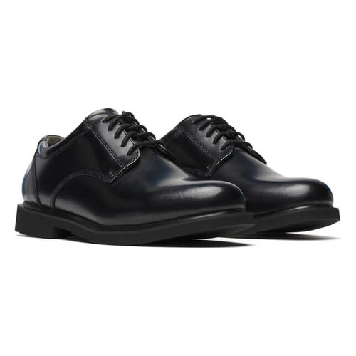 Thorogood 834-6041 Uniform Classics Polishable Leather Soft Toe Oxford - Black