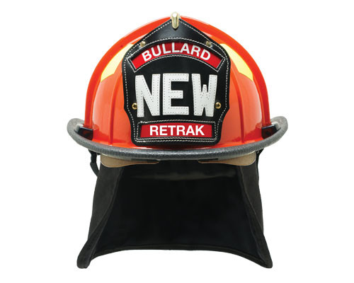 Bullard FireDome USTM Traditional Firefighter Helmet, Matte Finish