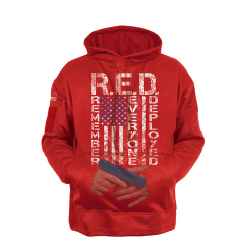 Rothco Concealed Carry R.E.D. (Remember Everyone Deployed) Hoodie
