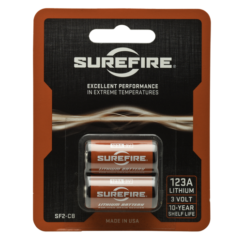 Surefire 123a Lithium Batteries - IVS-SF-SF2-CB