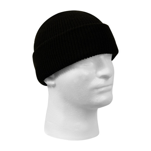 Rothco Genuine Wool Watch Cap in Black, 100% wool