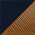 Navy/ Caramel