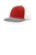 Red/ White/ Heather Grey