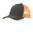 Grey Steel/ Neon Orange