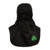 Majestic FORTEX particulate hood, black with Shamrock design