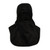 Majestic FORTEX structural firefighting particulate hood, Black, front