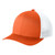 Deep Orange/ White