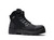 Redback Lynx Side-Zip Black Nubuck Lace-Up Work Boot – Composite Toe