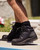 Redback Lynx Side-Zip Black Nubuck Lace-Up Work Boot – Composite Toe
