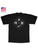Redback Birdie Cotton Graphic T-Shirt – Black, Made in USA