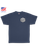 Redback Piston Hex Cotton Graphic T-Shirt – Bohemian Blue, Made in USA