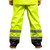 Game Sportswear 1555E The Econo Hi-Vis Black Bottom Rain Pant