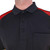 Propper Midweight Men's Short Sleeve Color Block Pocket Polo Black (Main) & Red L