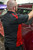 Propper Midweight Men's Short Sleeve Color Block Pocket Polo Black (Main) & Red L