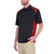 Propper Midweight Men's Short Sleeve Color Block Pocket Polo Black (Main) & Red XL