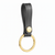 Plain Leather Baton Strap | Metal Ring