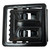 Rothco Black Open Face Web Belt Buckle