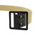Rothco Black Open Face Web Belt Buckle