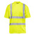 Game Sportswear 260E The 100% Polyester Hi-Vis Tee - Fluorescent Yellow