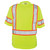 Game Sportswear 275R The Game-wick Hi-Vis Two-tone Class 3 Tee - Fluorescent Yellow
