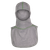 Majestic PRO-X2 Hi-Vis Stitch Proximity Hood - NFPA 1970-2025 - Grey / Kelly Green Stitch