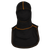 Majestic PRO-X2 Hi-Vis Stitch Proximity Hood - NFPA 1970-2025 - Black / Orange Stitch