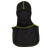 Majestic PRO-X2 Hi-Vis Stitch Proximity Hood - NFPA 1970-2025 - Black / Safety Yellow Stitch