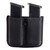 Hero's Pride Ballistic Open Double Magazine Case, Bullets-to-Side, 2-1/4 Inch Belt
