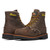 Thorogood 804-3696 1957 Series 6" Waterproof Moc Toe Steel Toe Boot Black 90 Heel - Crazy Horse