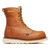 Thorogood 804-4210 American Heritage 8" Waterproof Plain Toe Composite Toe Wedge Boot - Tobacco