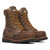 Thorogood 804-4235 American Heritage 8" Moc Toe Steel Toe Black Wedge Boot - Trail Crazy Horse