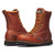 Thorogood 804-4288 American Heritage 8" Moc Toe Steel Toe Black Wedge Boot - Tobacco