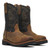 Thorogood 804-4330 Western Work 11" Waterproof Steel Toe Square Toe Wellington - Crazy Horse/Black