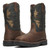 Thorogood 804-4339 Buffalo Ridge 11" Vented Nano Composite Square Toe Western Boot - Brown/Cobalt