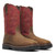 Thorogood 804-4341 Buffalo Ridge 11" Waterproof Nano Composite Toe Western Boot - Brown/Scarlet