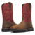 Thorogood 804-4341 Buffalo Ridge 11" Waterproof Nano Composite Toe Western Boot - Brown/Scarlet