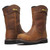 Thorogood 804-4343 Jobsite 11" Waterproof Composite Toe Wellington Pull-On Boot - Crazy Horse