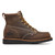 Thorogood 814-4135 American Heritage 6" Moc Toe Black Wedge Soft Toe Work Boot - Dark Crazy Horse