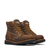 Thorogood 814-4161 American Heritage 6" Round Toe Black Wedge Soft Toe Work Boot - Crazy Horse