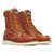 Thorogood 814-4201 American Heritage 8" Moc Toe Wedge Sole Soft Toe Work Boot - Tobacco