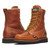 Thorogood 814-4288 American Heritage 8" Moc Toe Black Wedge Soft Toe Work Boot - Tobacco