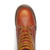 Thorogood 814-4364 American Heritage 8" Plain Toe Wedge Sole Soft Toe Work Boot - Tobacco