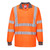 Portwest Hi-Vis Polo Shirt Long Sleeve Class 3 S277
