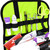 Lightning X Small EMT First Responder Bag with Basic Fill Kit - Fluorescent Yellow