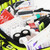 Lightning X Mid-Size EMT First Responder Bag with MOLLE Panel and Basic Fill Kit - Fluorescent Yellow