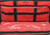 Lightning X X-Tuff Oxygen Trauma Duffle with Advanced Fill Kit - Red
