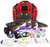 Lightning X TacMed Oxygen Trauma Backpack with Deluxe Fill Kit - Red